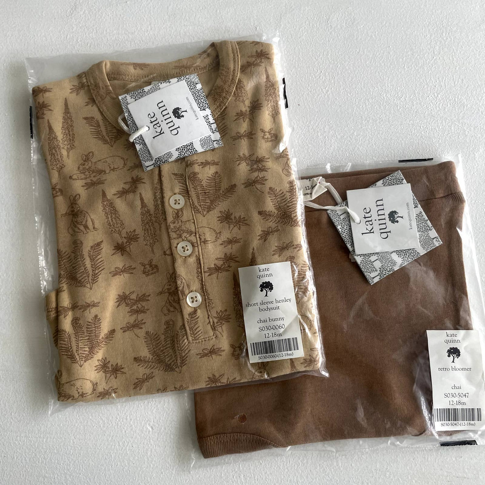 NWT kate quinn chai bunny set 12-18m
